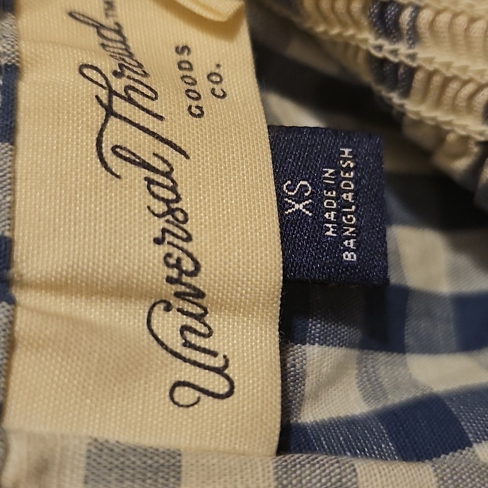 Universal Threads Blue And Cream Patchwork Maxi D… - image 2